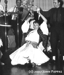 John dances at the El Cid, 1960s