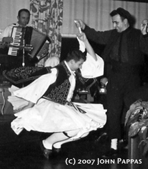 John dances at the El Cid, 1960s